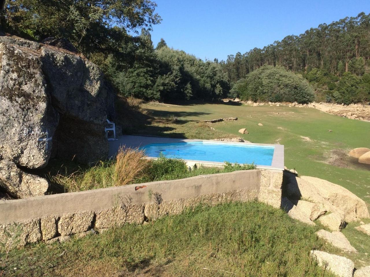 Traditional Mansion In Treixedo With Swimming Pool Exterior photo
